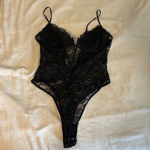 Garage lace bodysuit